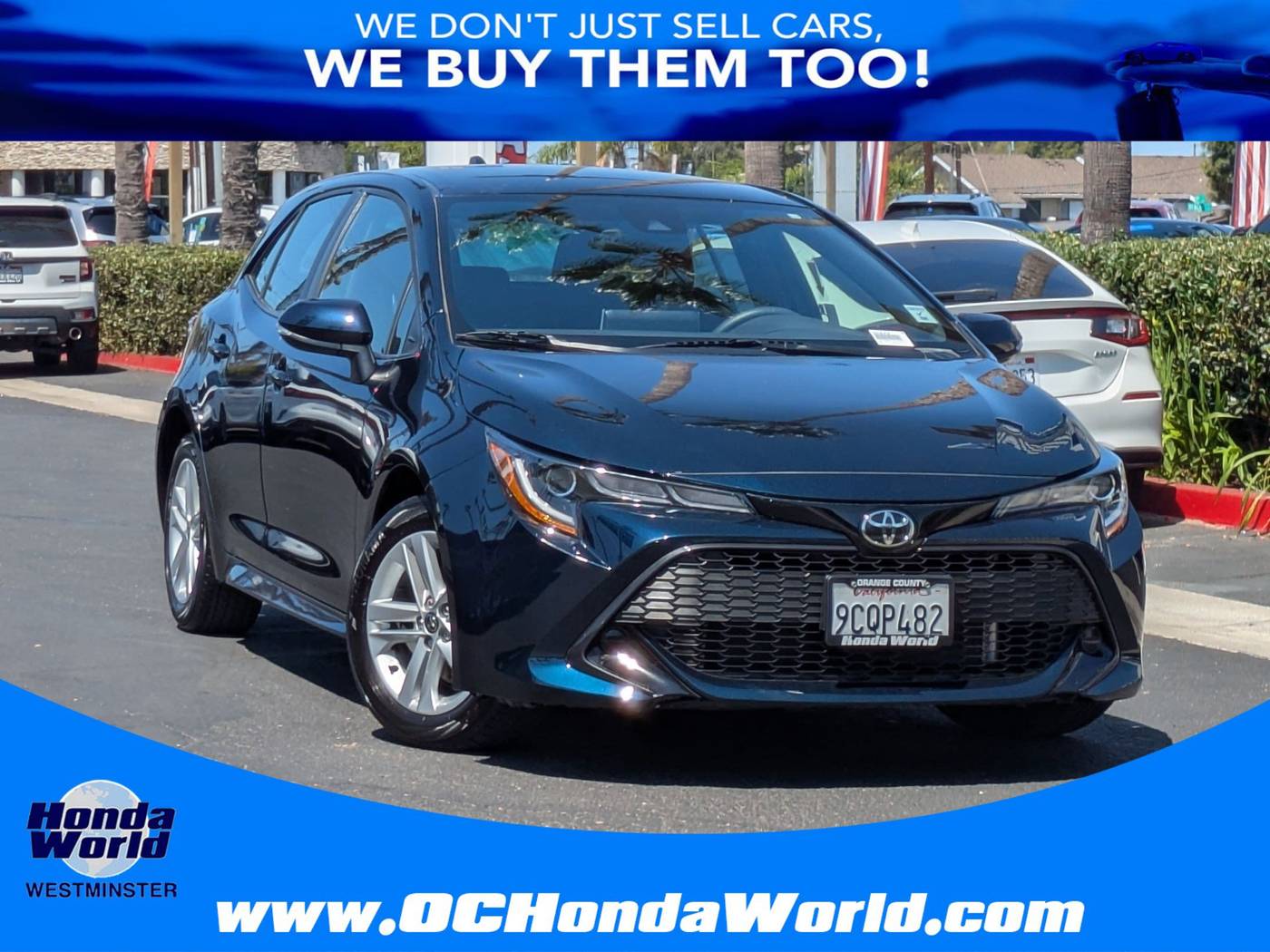 2022 Toyota Corolla Hatchback SE — Hatchback — 14,685 mi — Westminster, CA