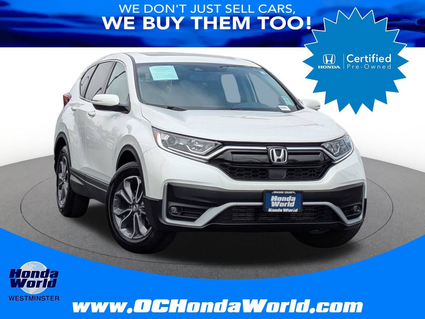 2022 Honda CR-V EX-L — SUV — 21,128 mi — Westminster, CA