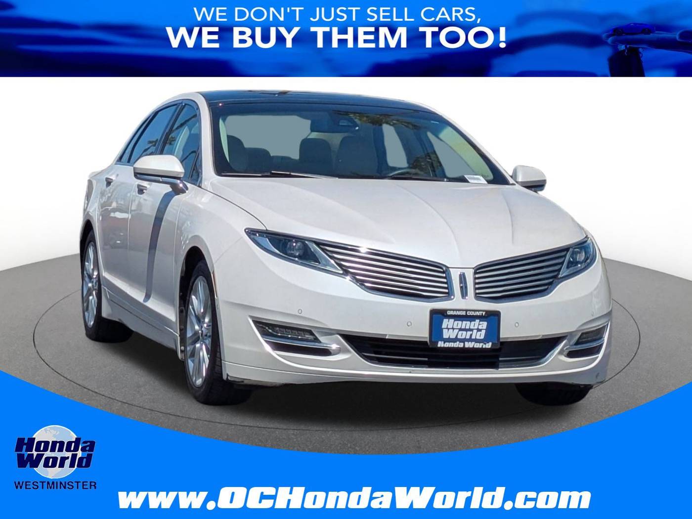 2014 Lincoln MKZ Hybrid — Sedan — 85,285 mi — Westminster, CA