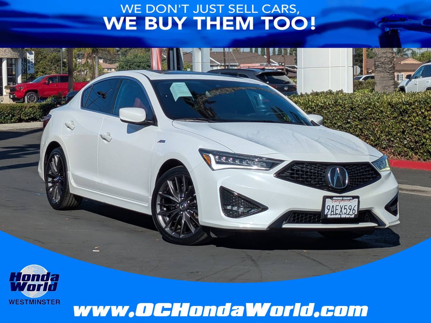 2022 Acura ILX w/Premium/A-SPEC Package — Sedan — 28,823 mi — Westminster, CA