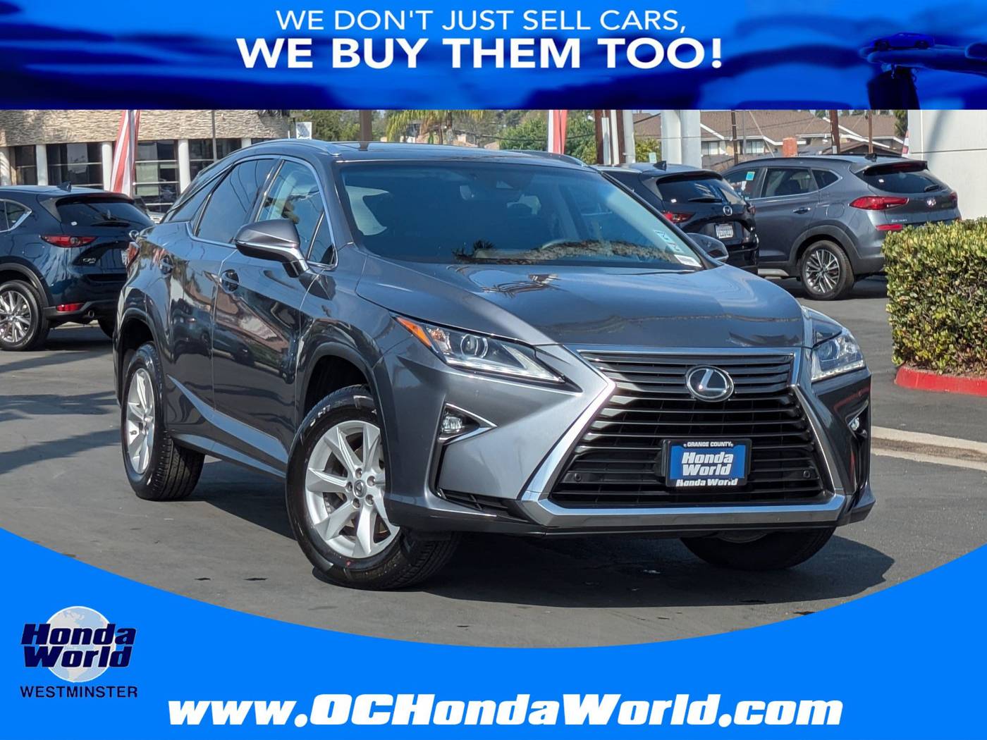 2017 Lexus RX RX 350 — SUV — 49,360 mi — Westminster, CA