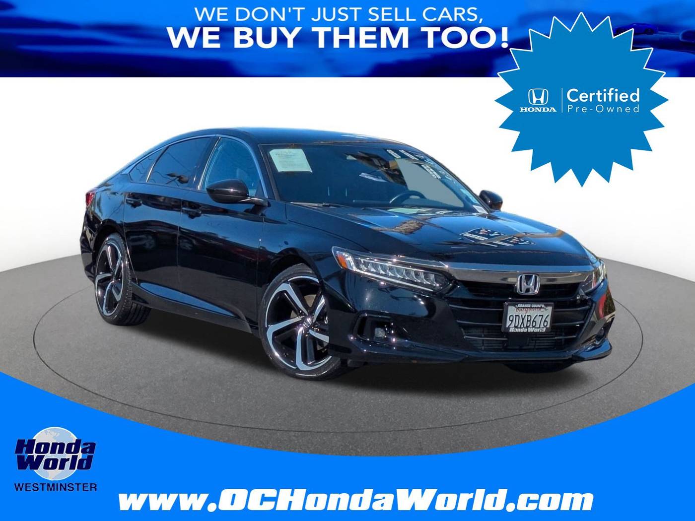 2022 Honda Accord Sport — Sedan — 85,822 mi — Westminster, CA