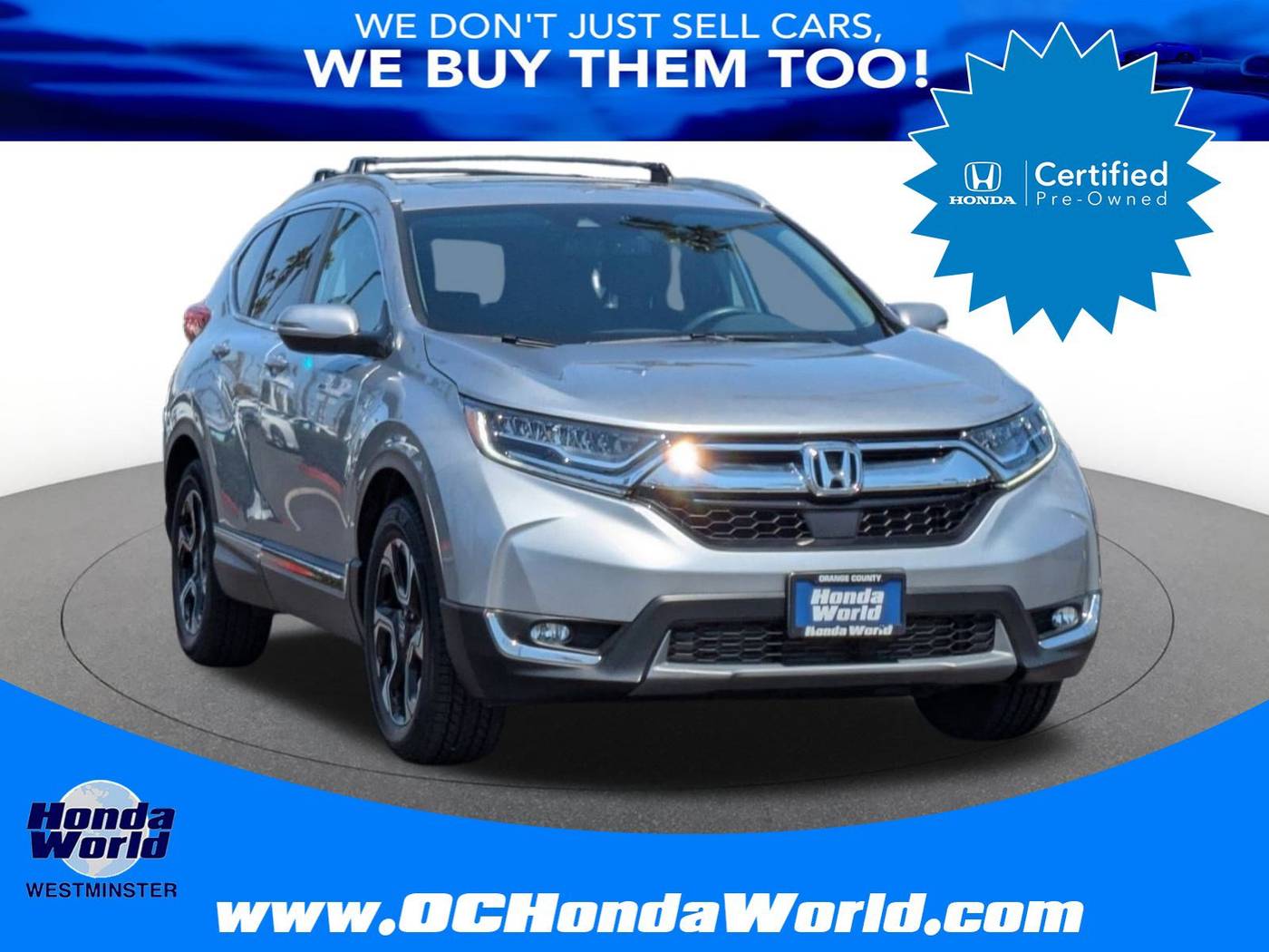 2018 Honda CR-V Touring — SUV — 36,221 mi — Westminster, CA