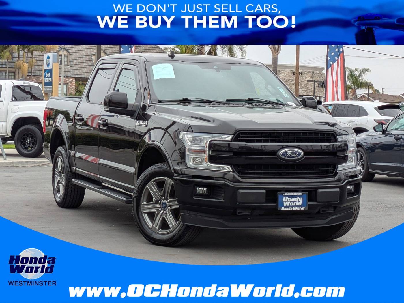 2020 Ford F-150 Lariat — Pickup Truck — 73,836 mi — Westminster, CA