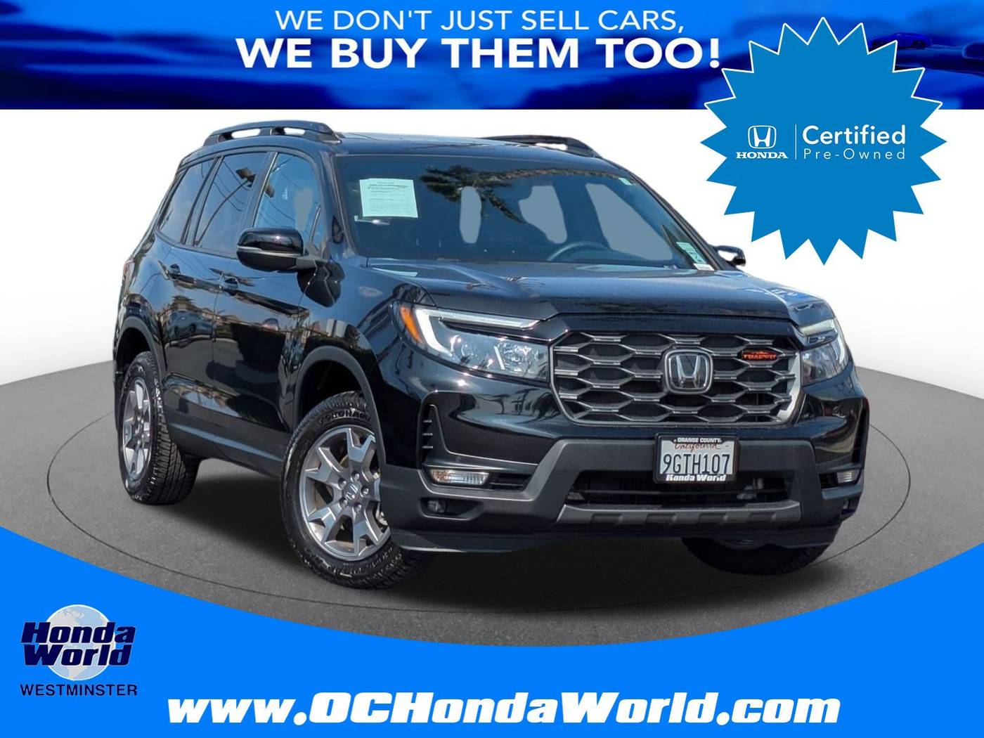 2022 Honda Passport TrailSport — SUV — 42,591 mi — Westminster, CA