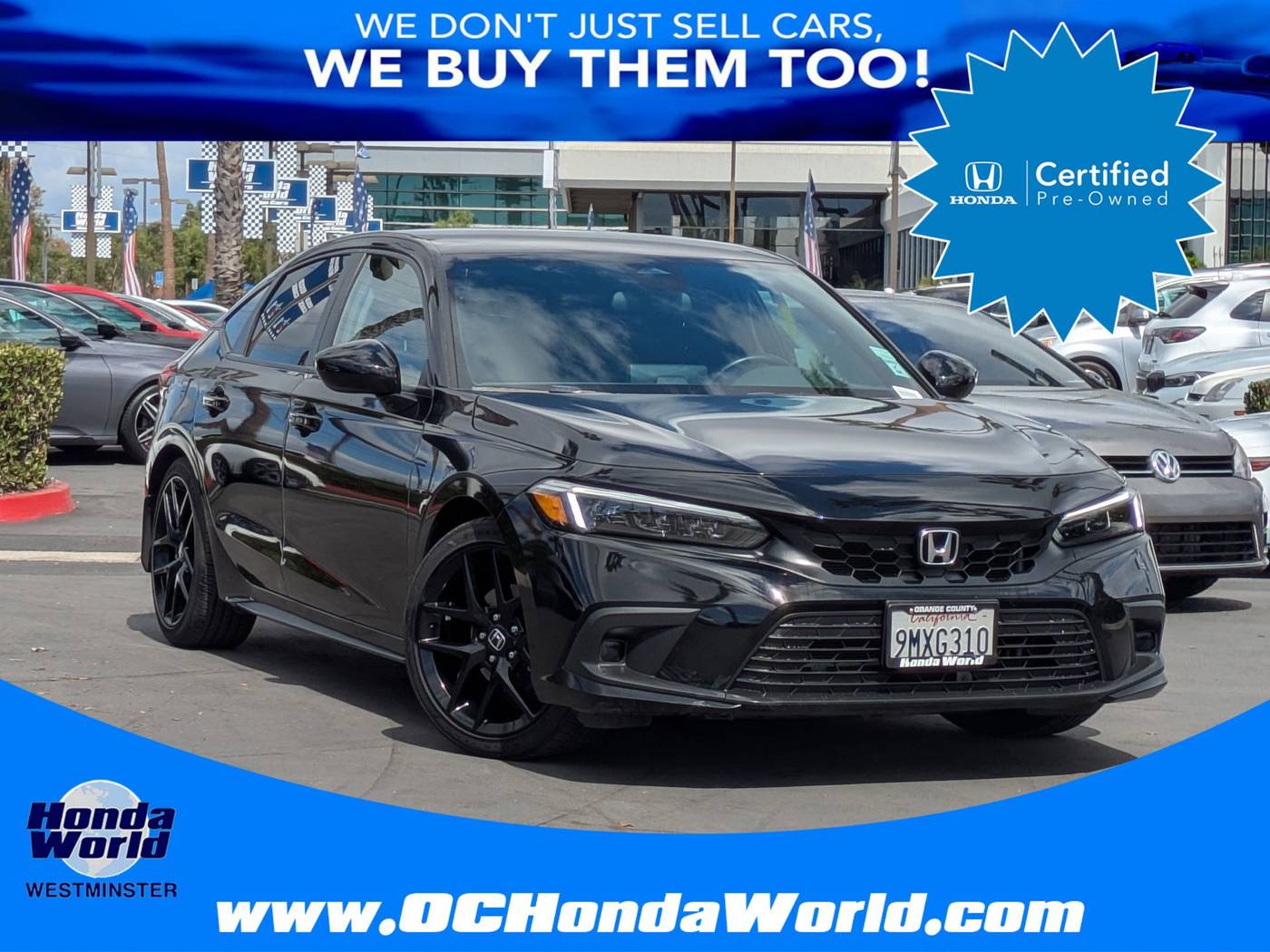 2024 Honda Civic Sport — Hatchback — 22,910 mi — Westminster, CA