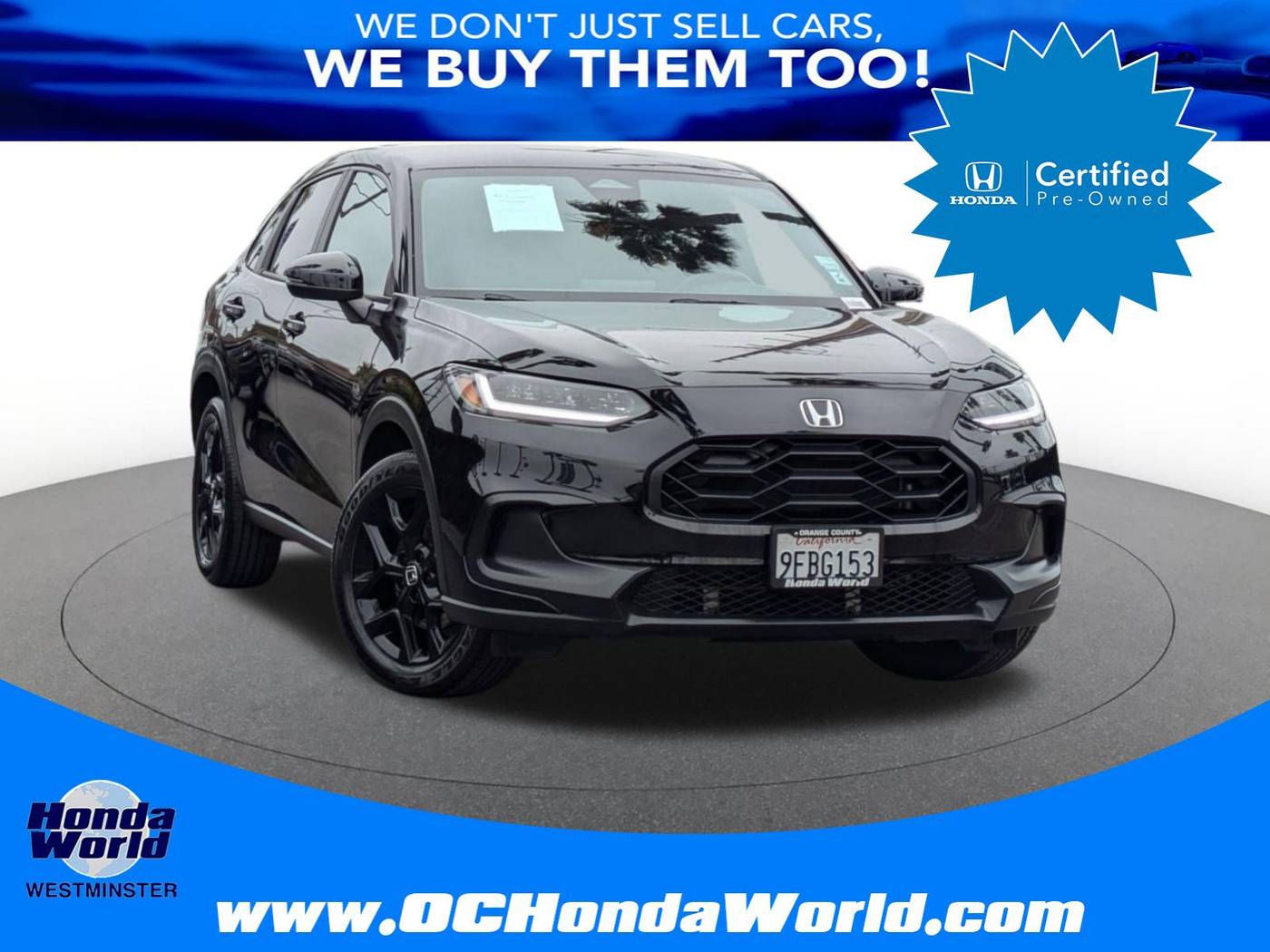 2023 Honda HR-V Sport — SUV — 33,182 mi — Westminster, CA