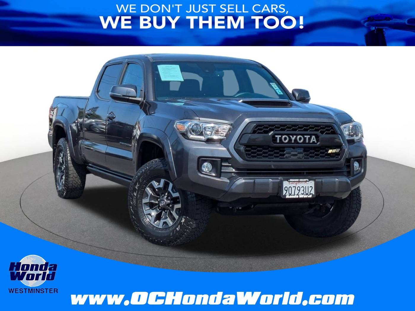 2019 Toyota Tacoma TRD Sport — Pickup Truck — 58,538 mi — Westminster, CA
