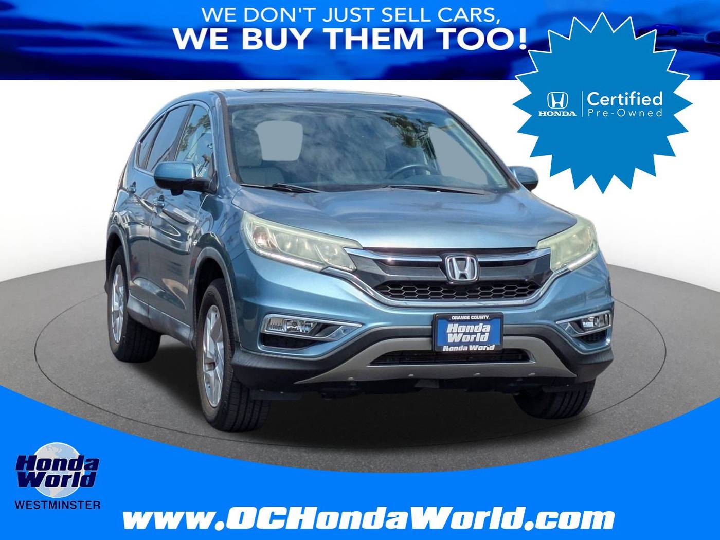 2015 Honda CR-V EX — SUV — 23,711 mi — Westminster, CA