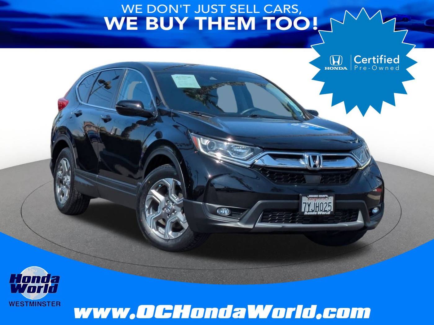 2017 Honda CR-V EX-L — SUV — 49,788 mi — Westminster, CA
