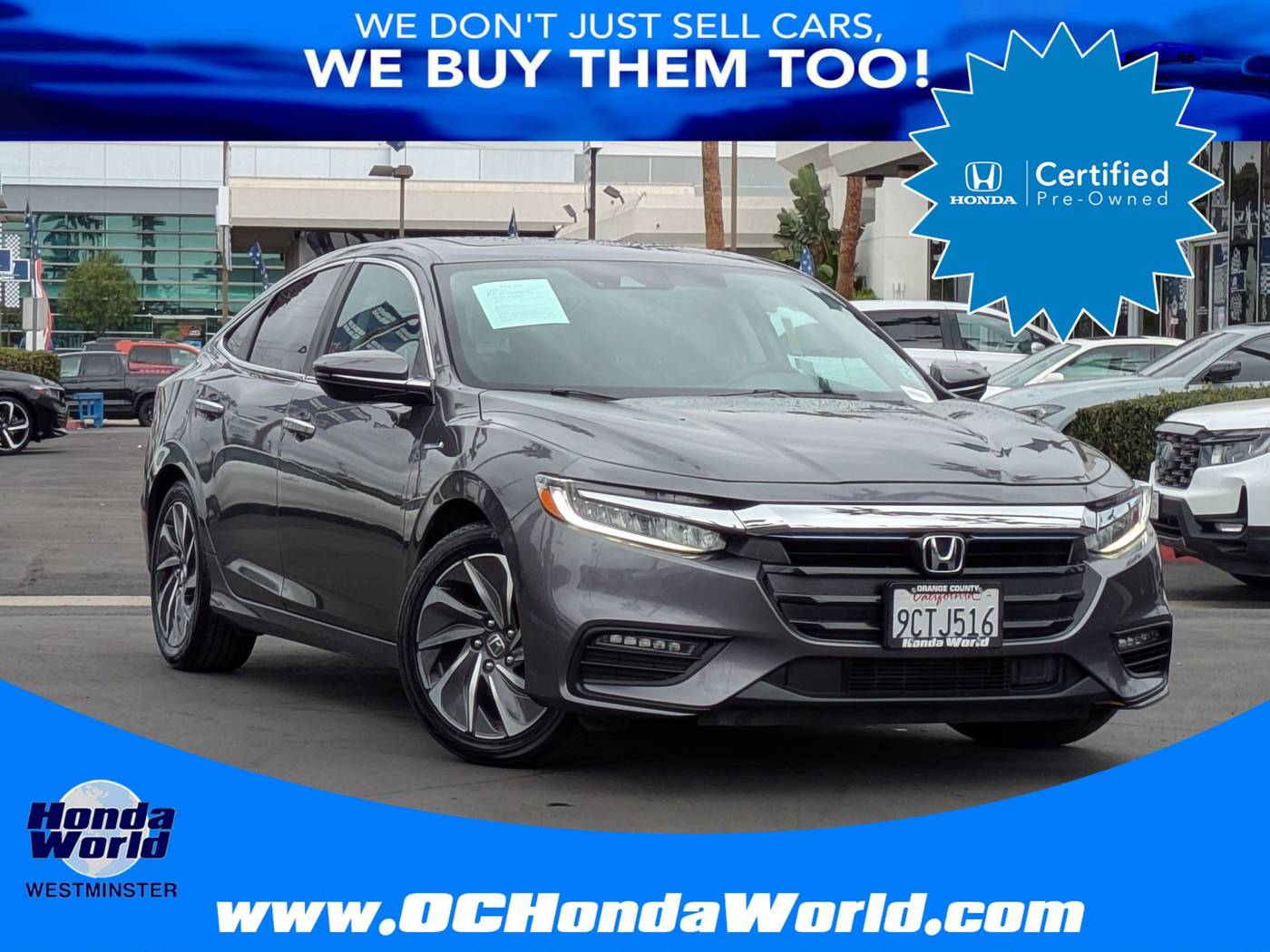2022 Honda Insight Touring — Sedan — 84,486 mi — Westminster, CA