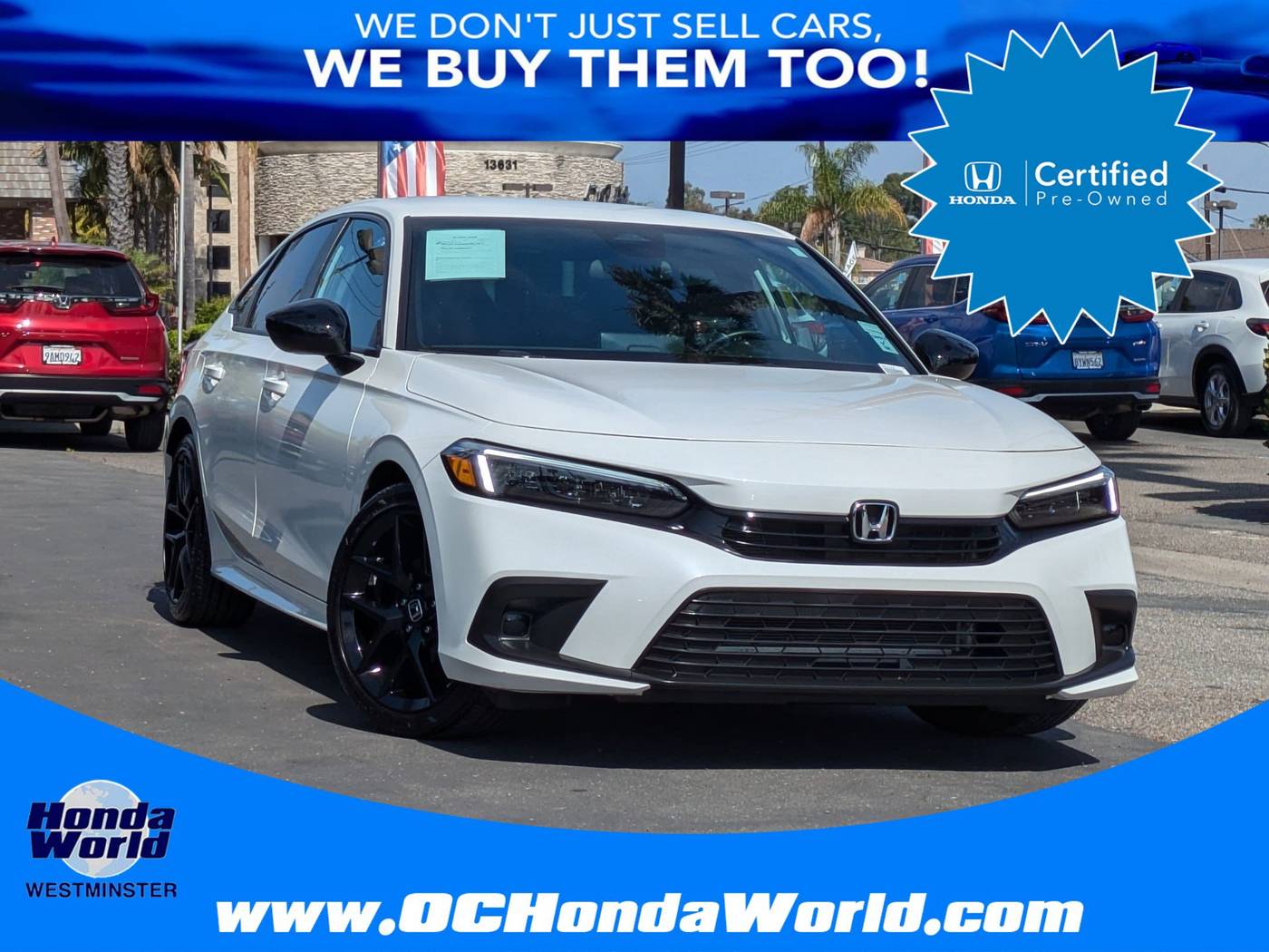 2024 Honda Civic Sport — Sedan — 9,582 mi — Westminster, CA