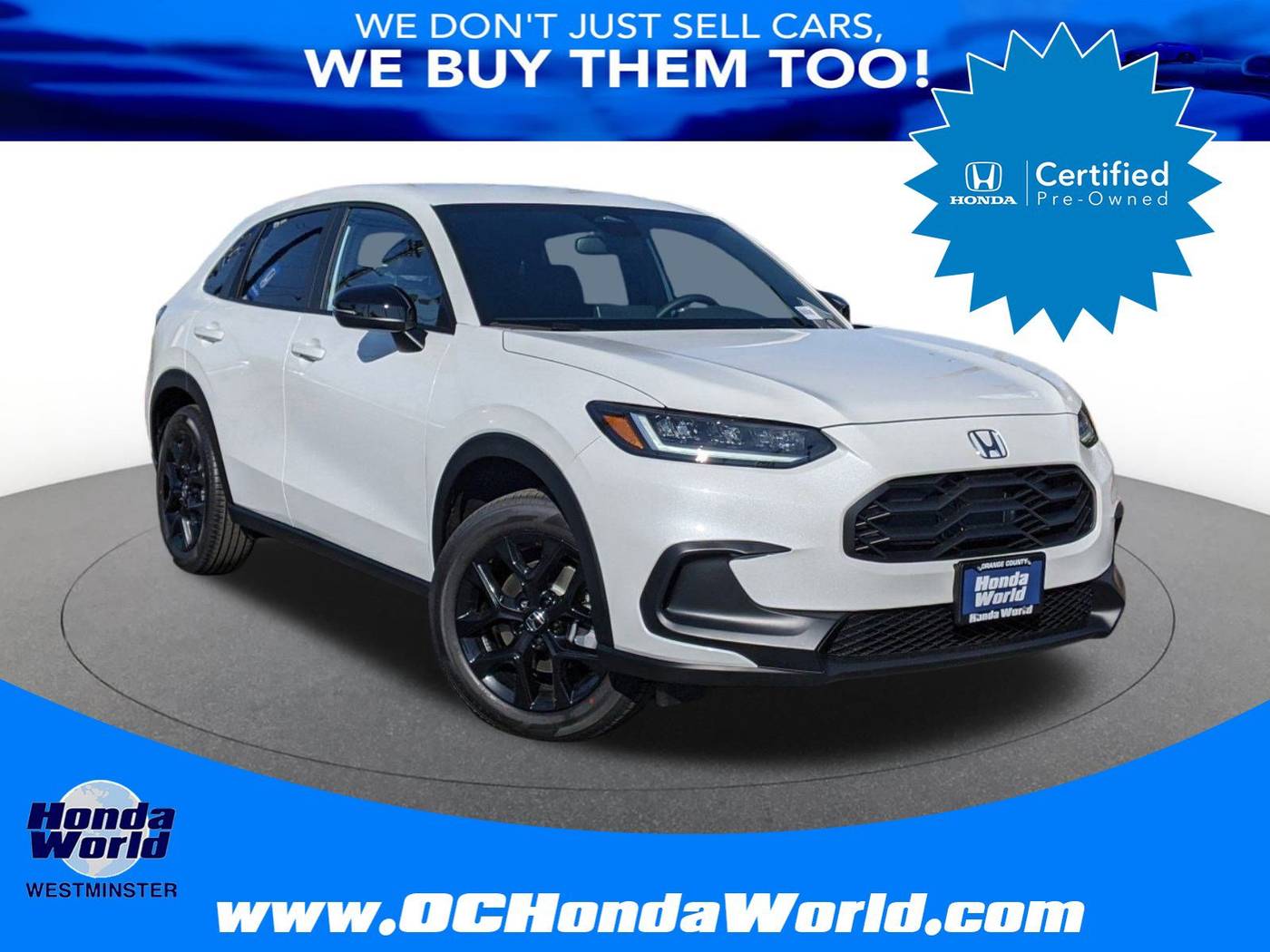2025 Honda HR-V Sport — SUV — 3,093 mi — Westminster, CA