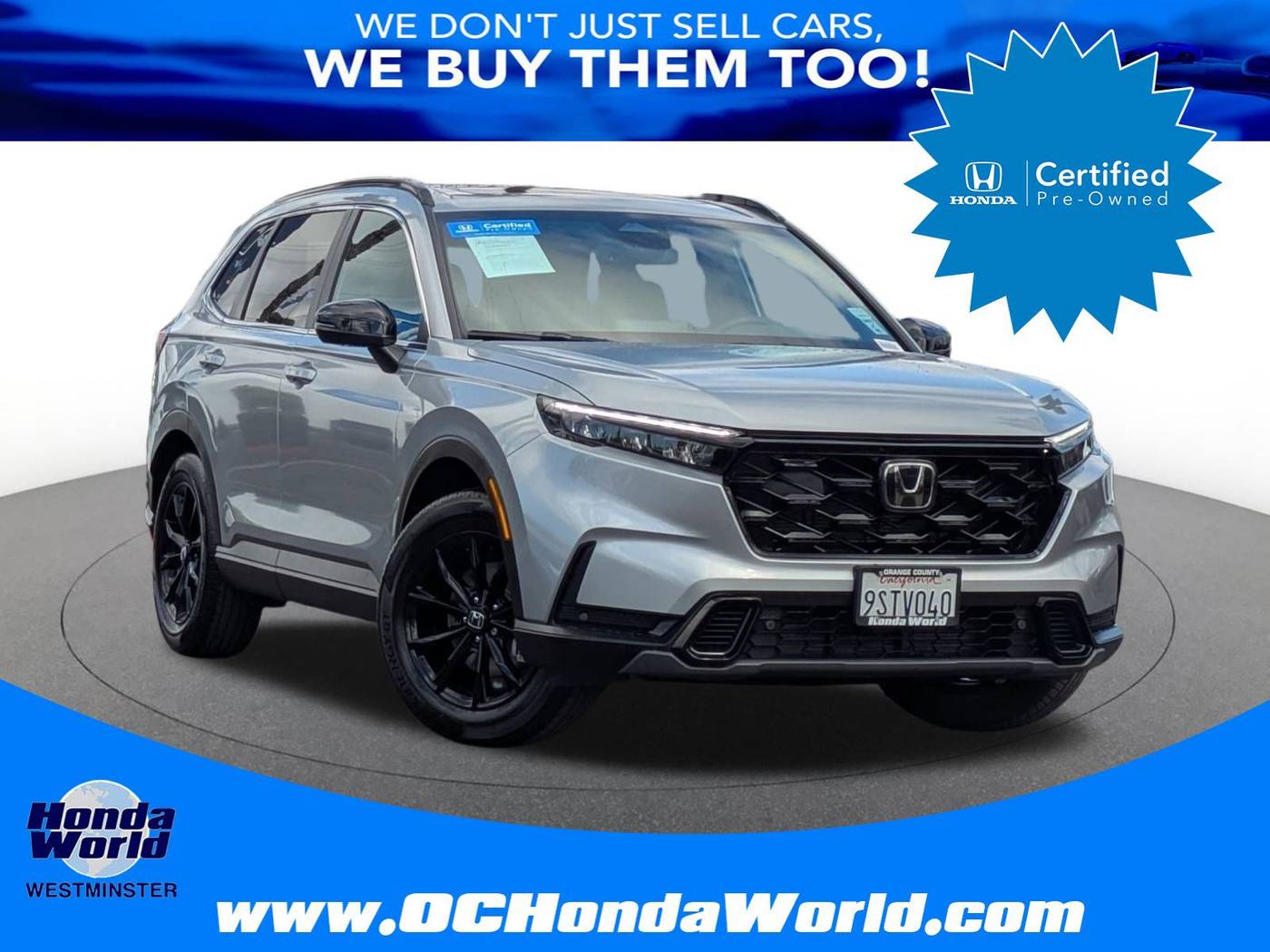 2025 Honda CR-V Hybrid Sport-L — SUV — 4,374 mi — Westminster, CA