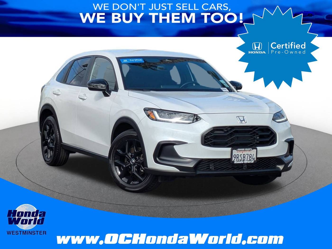 2025 Honda HR-V Sport — SUV — 4,374 mi — Westminster, CA