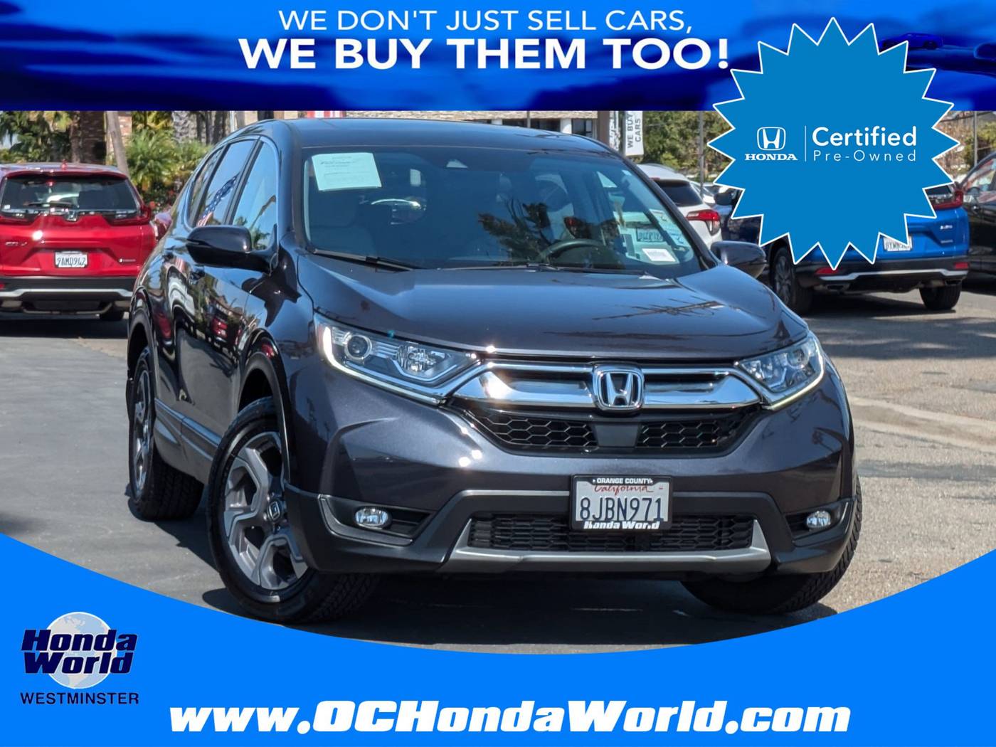 2019 Honda CR-V EX — SUV — 41,476 mi — Westminster, CA