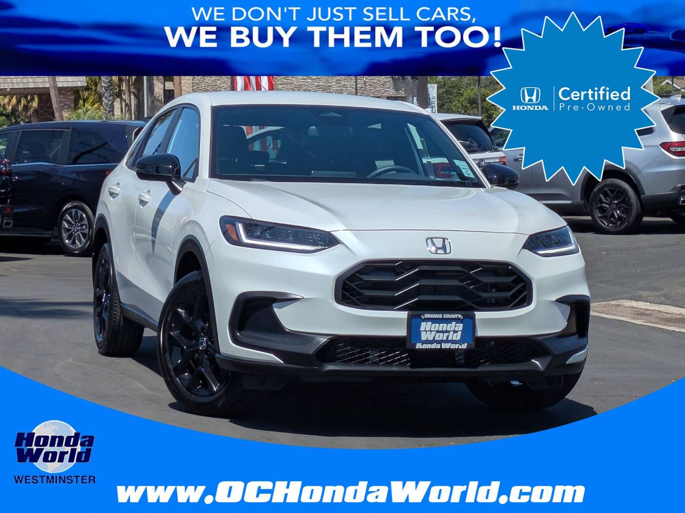 2024 Honda HR-V Sport — SUV — 15,159 mi — Westminster, CA