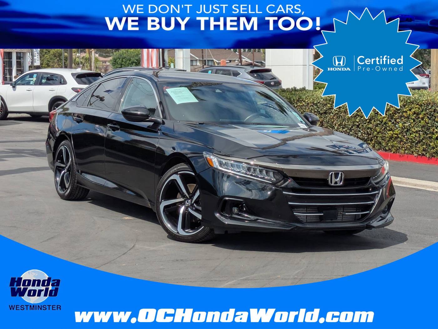 2022 Honda Accord Sport — Sedan — 62,311 mi — Westminster, CA
