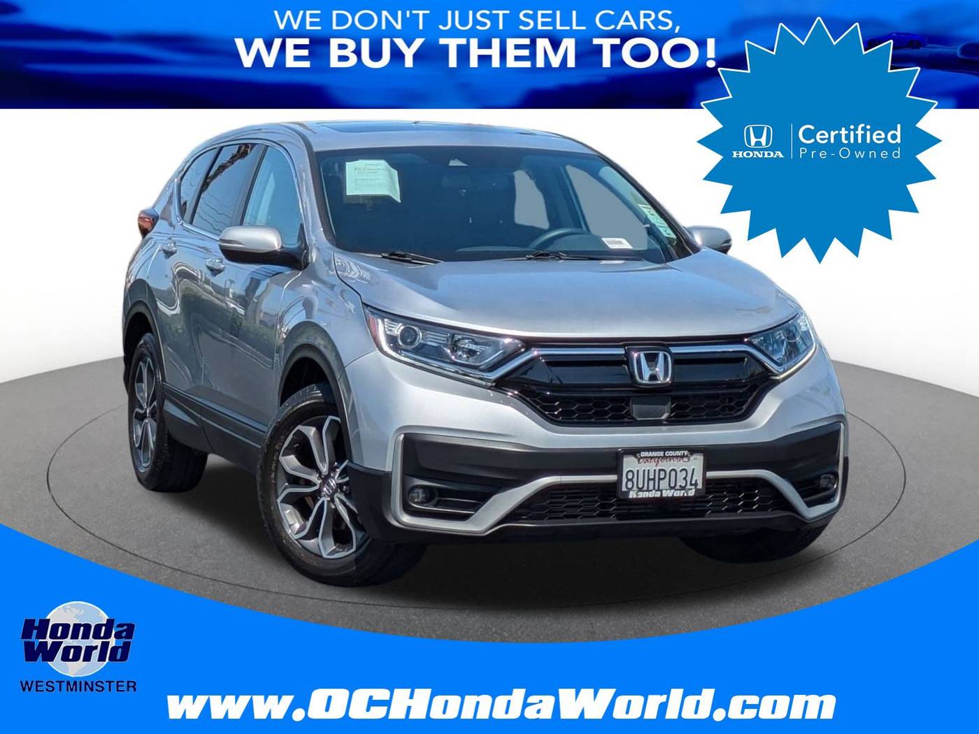 2020 Honda CR-V EX-L — SUV — 77,825 mi — Westminster, CA