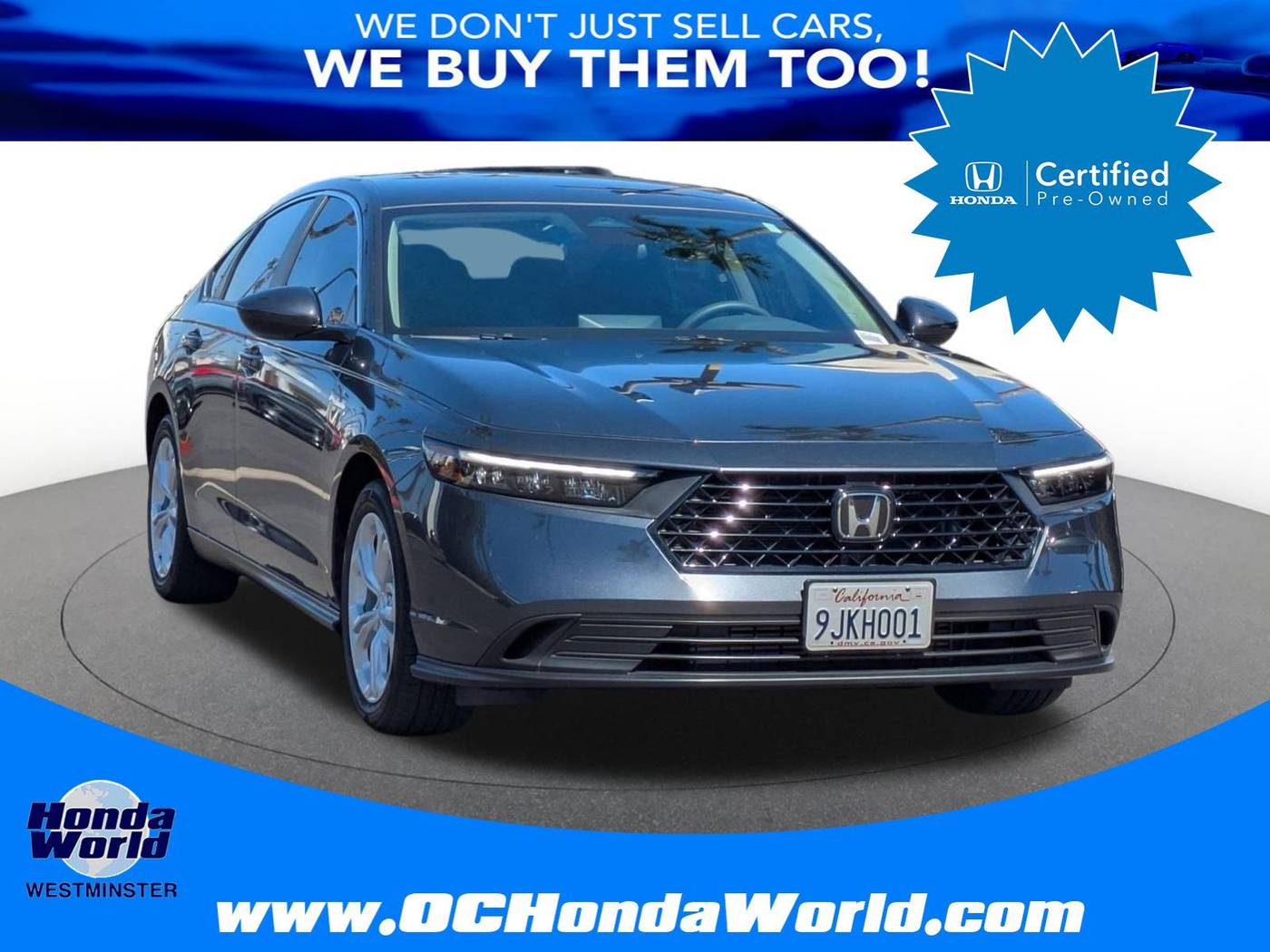 2024 Honda Accord LX — Sedan — 20,697 mi — Westminster, CA