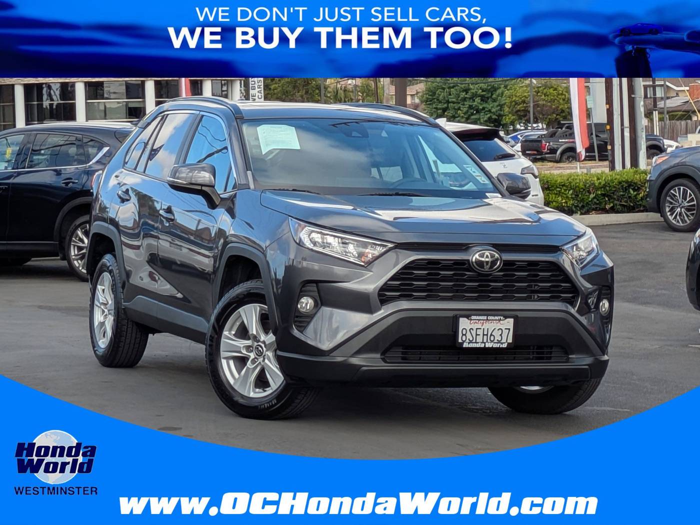 2020 Toyota RAV4 XLE — SUV — 41,397 mi — Westminster, CA