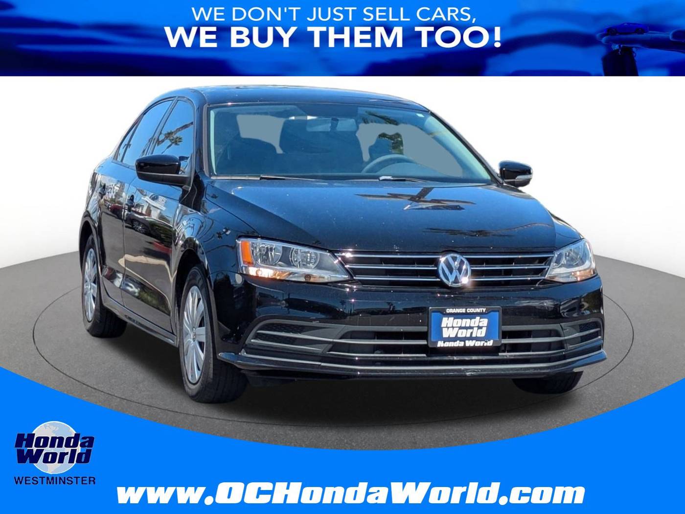 2016 Volkswagen Jetta 1.4T S — Sedan — 92,877 mi — Westminster, CA