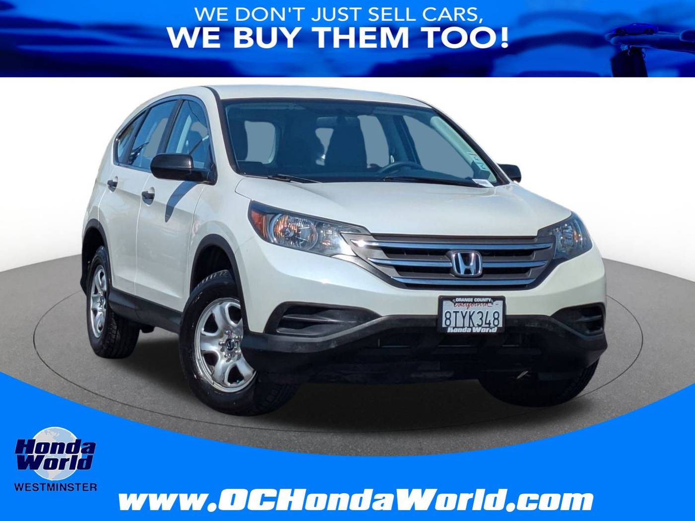2014 Honda CR-V LX — SUV — 103,399 mi — Westminster, CA