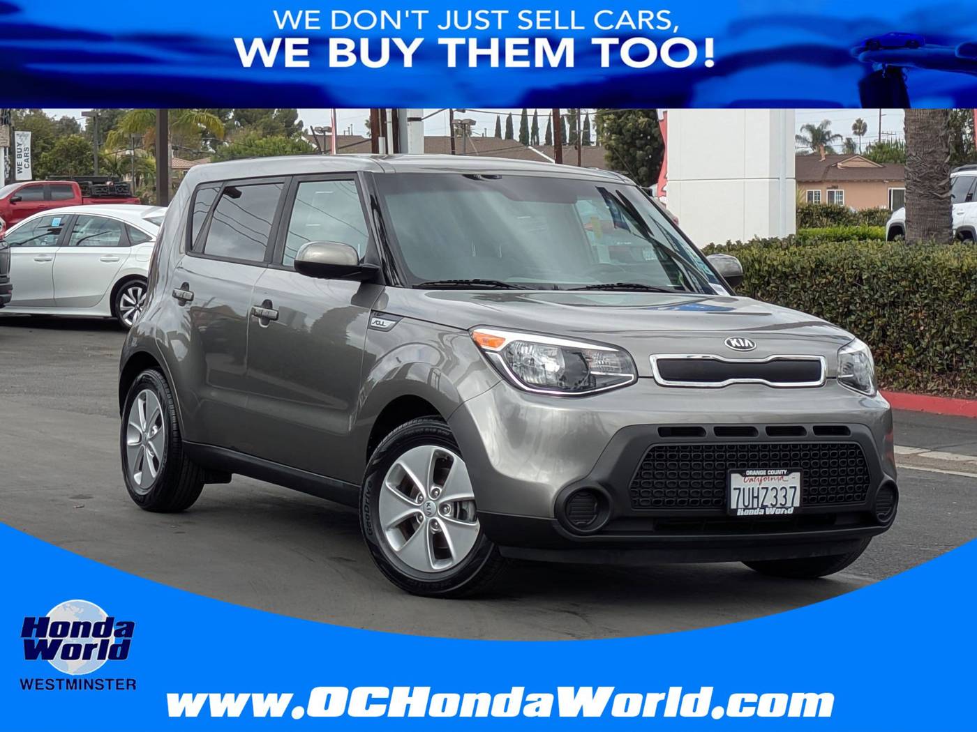2016 Kia Soul Base — Hatchback — 96,228 mi — Westminster, CA
