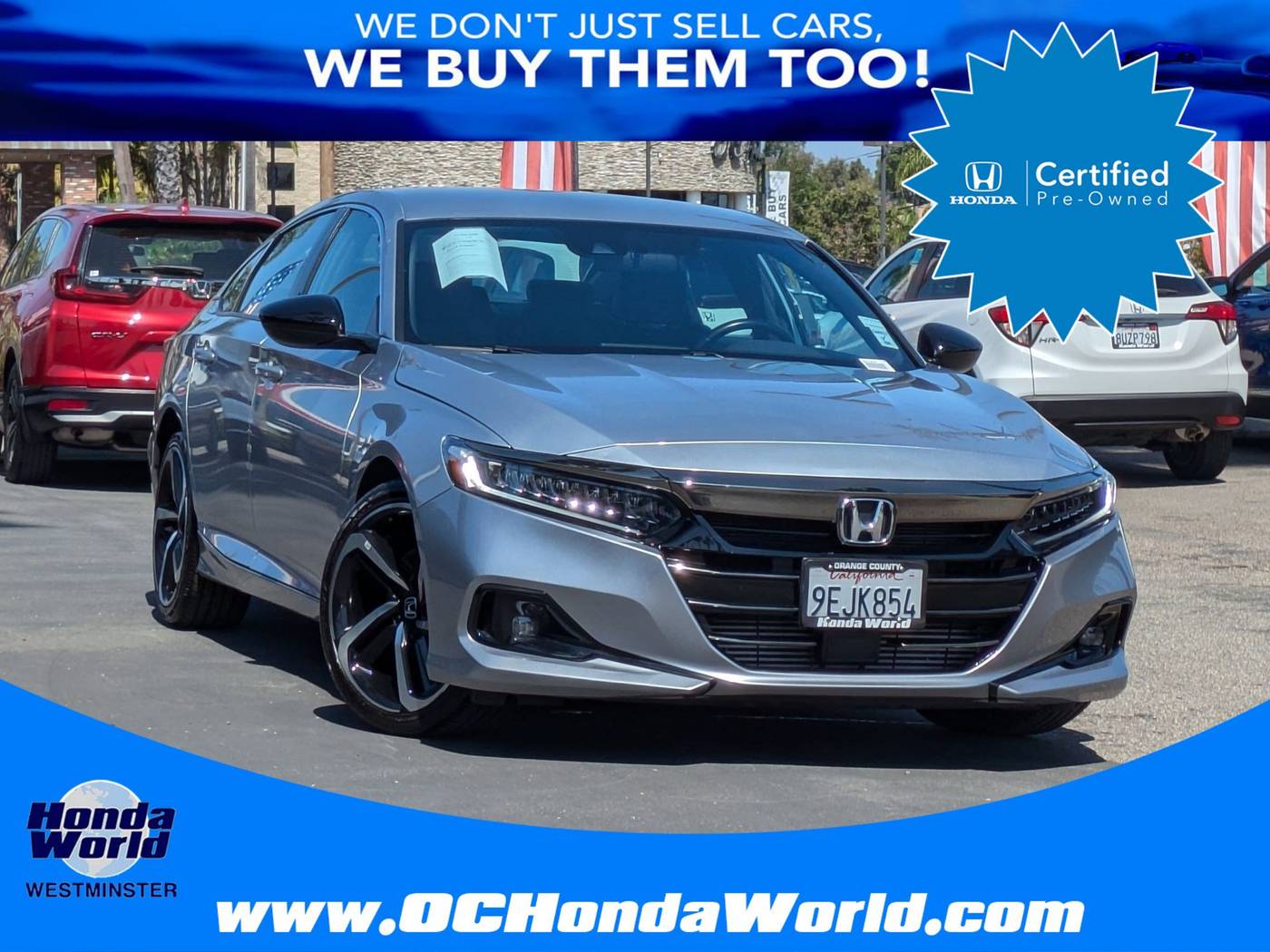 2022 Honda Accord Sport — Sedan — 31,204 mi — Westminster, CA