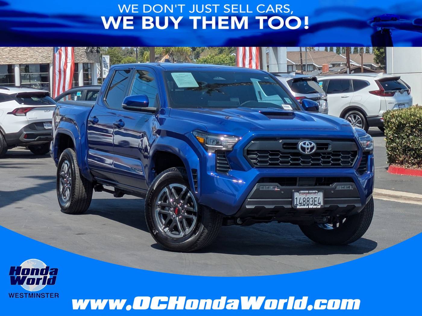 2025 Toyota Tacoma TRD Sport — Pickup Truck — 6,888 mi — Westminster, CA