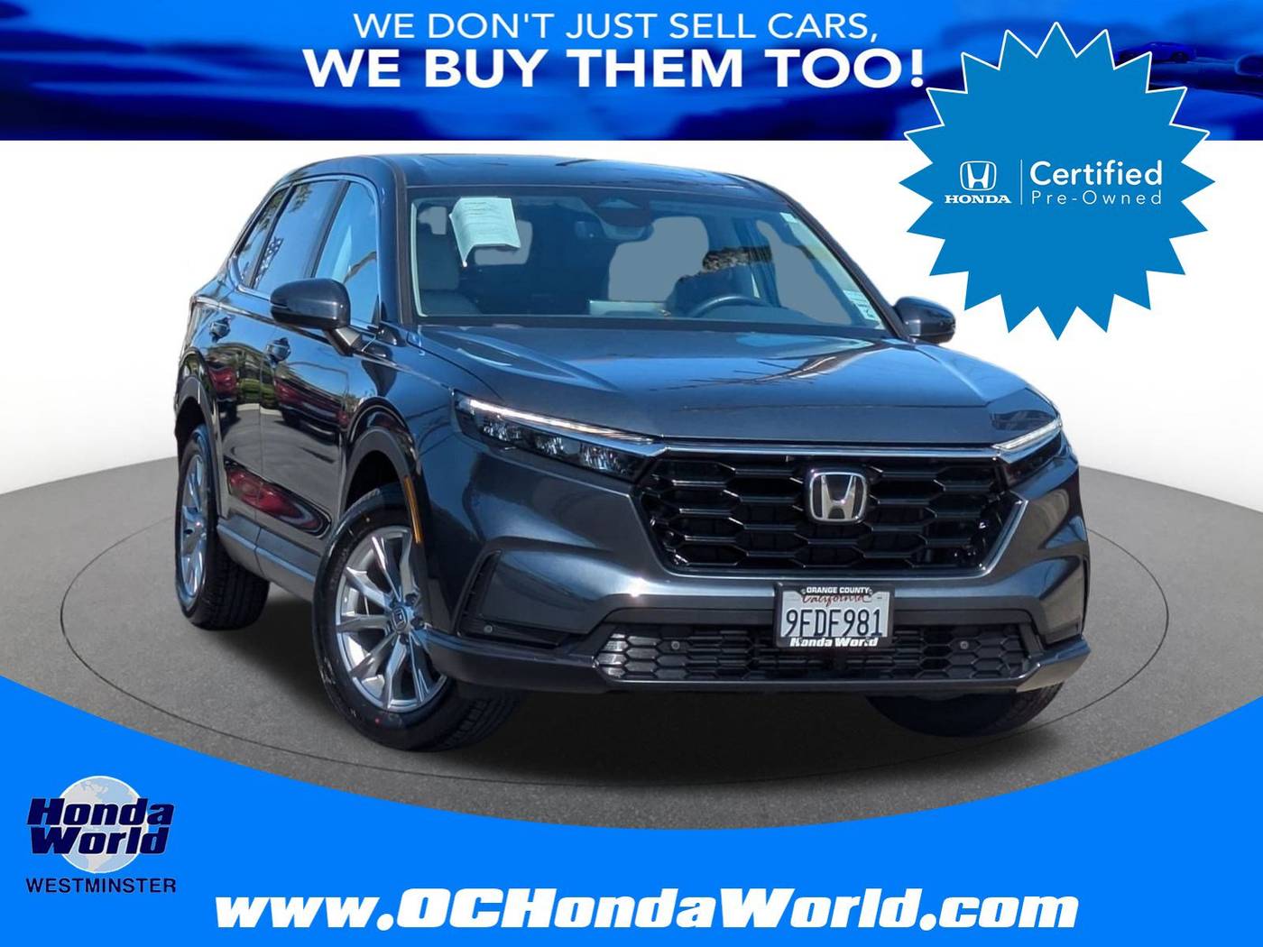 2023 Honda CR-V EX-L — SUV — 37,341 mi — Westminster, CA