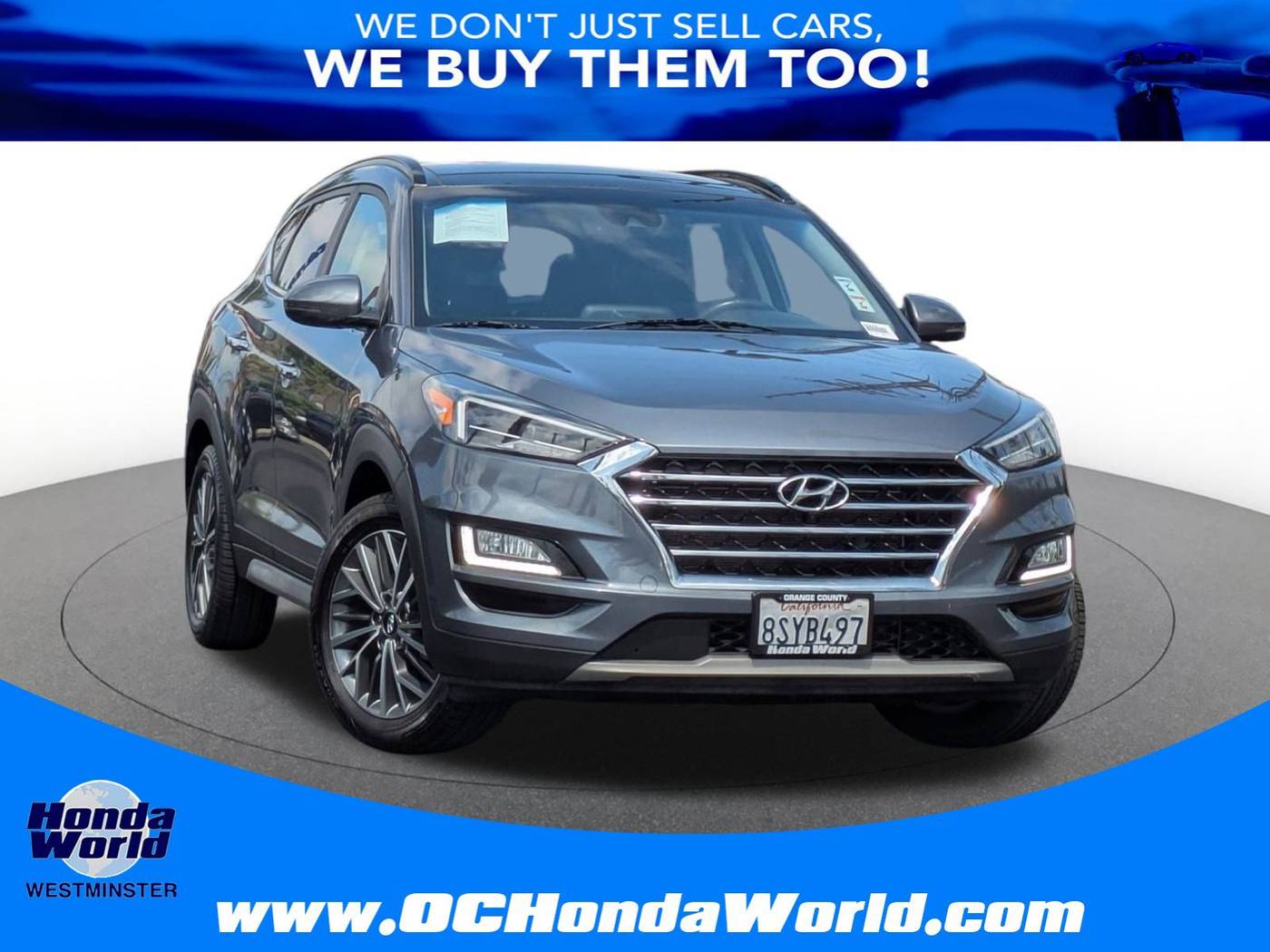 2021 Hyundai Tucson Ultimate — SUV — 102,171 mi — Westminster, CA