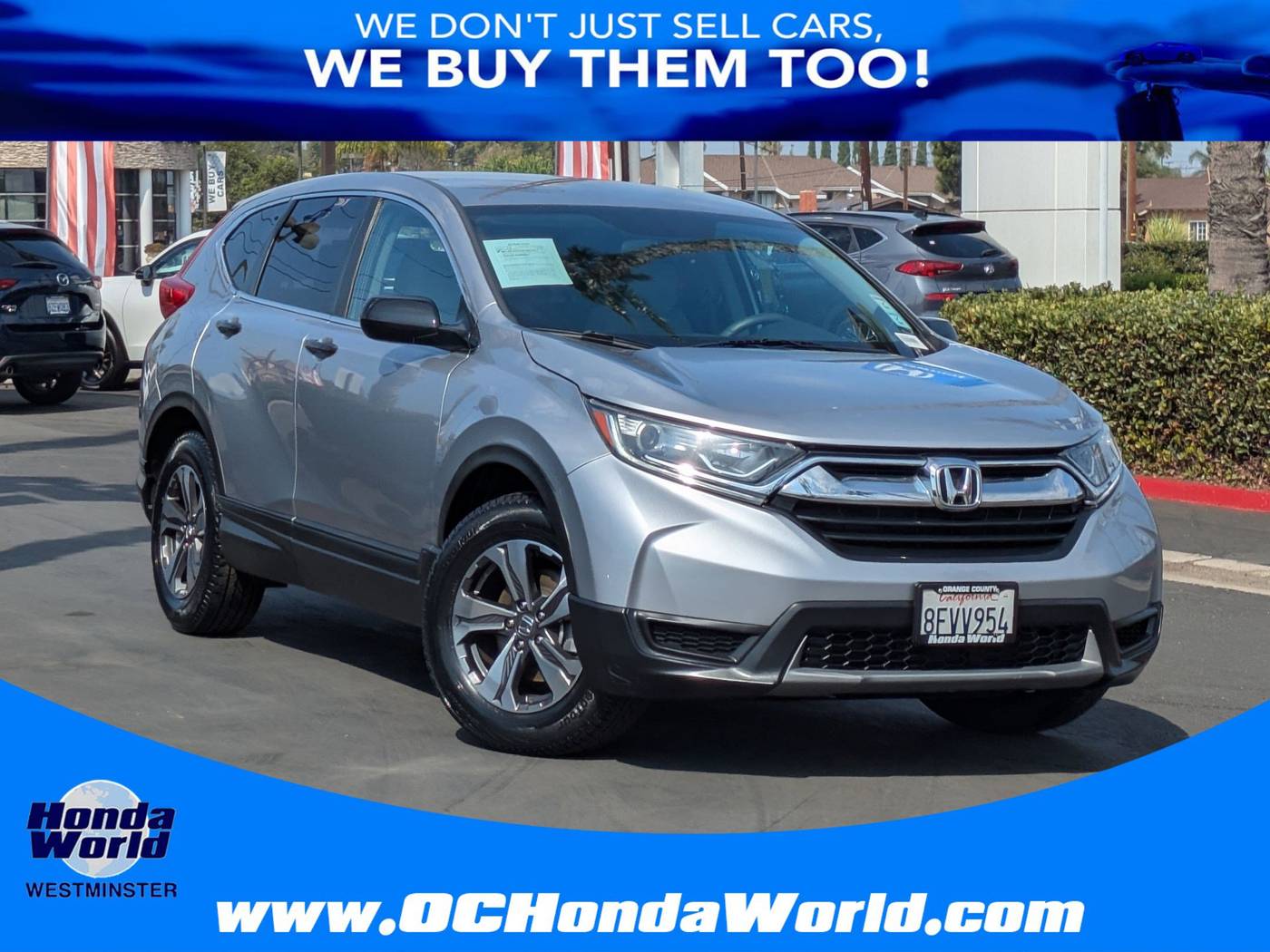 2018 Honda CR-V LX — SUV — 141,473 mi — Westminster, CA