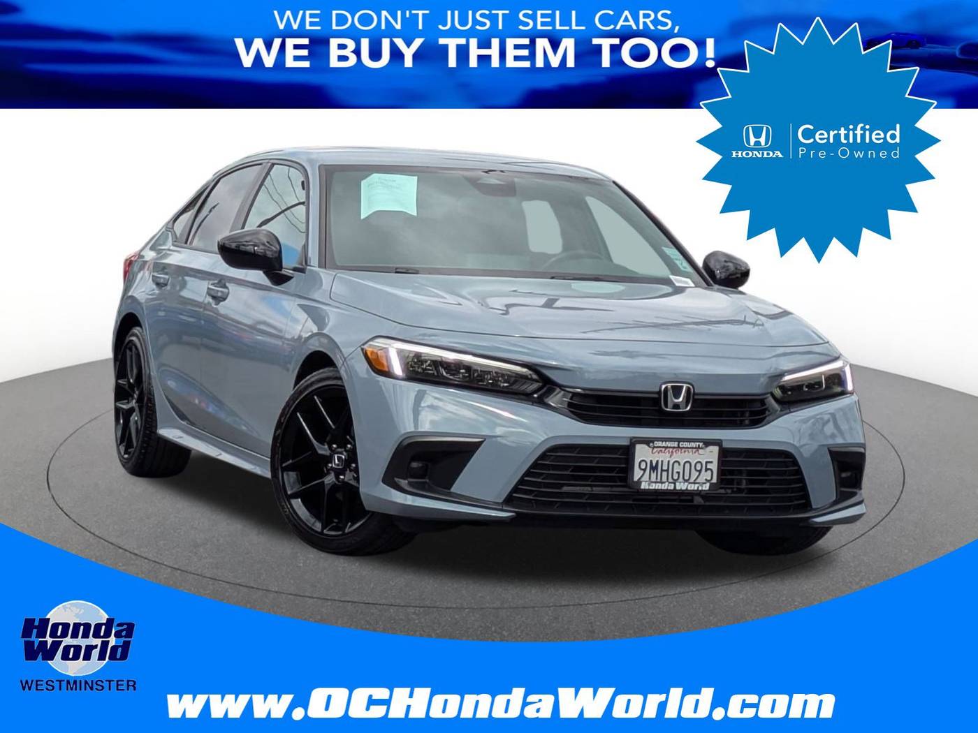 2024 Honda Civic Sport — Sedan — 17,185 mi — Westminster, CA