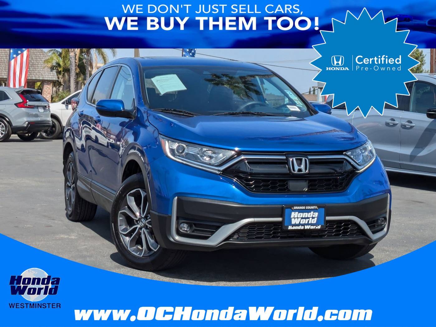 2022 Honda CR-V EX — SUV — 54,478 mi — Westminster, CA
