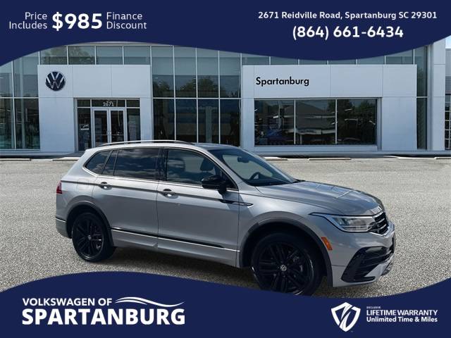2022 Volkswagen Tiguan SE R-Line Black — SUV — 33,457 mi — Spartanburg, SC