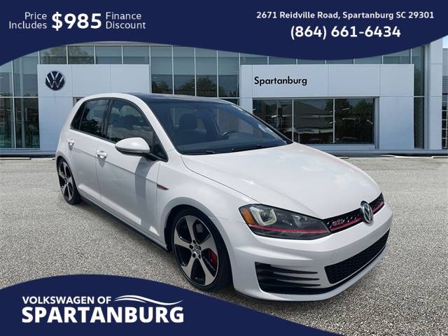 2015 Volkswagen Golf GTI Autobahn — Hatchback — 52,937 mi — Spartanburg, SC