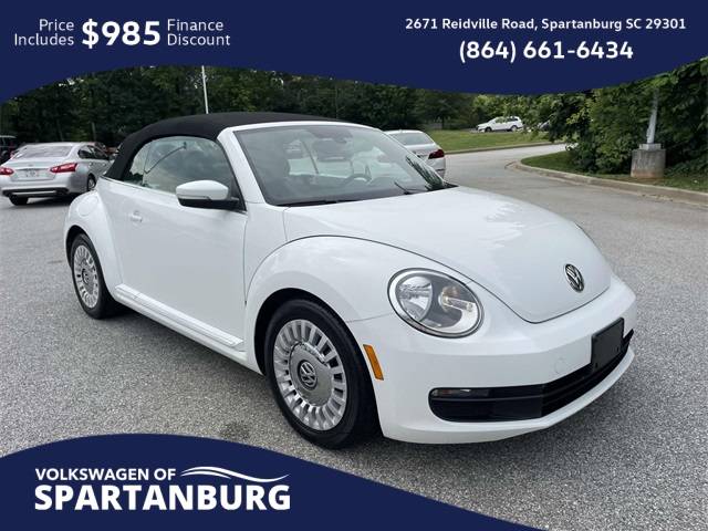 2016 Volkswagen Beetle 1.8T S — Convertible — 71,626 mi — Spartanburg, SC