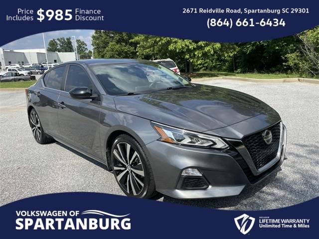 2021 Nissan Altima SR — Sedan — 52,643 mi — Spartanburg, SC