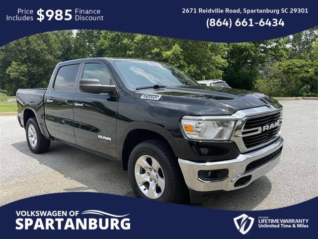 2020 Ram 1500 Big Horn — Pickup Truck — 67,714 mi — Spartanburg, SC