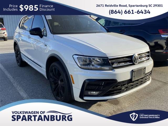 2021 Volkswagen Tiguan SE R-Line Black — SUV — 60,142 mi — Spartanburg, SC