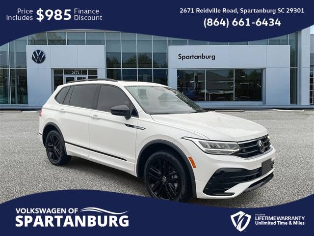 2022 Volkswagen Tiguan SE R-Line Black — SUV — 25,134 mi — Spartanburg, SC