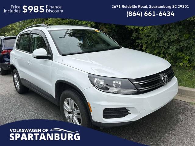 2017 Volkswagen Tiguan S — SUV — 76,241 mi — Spartanburg, SC