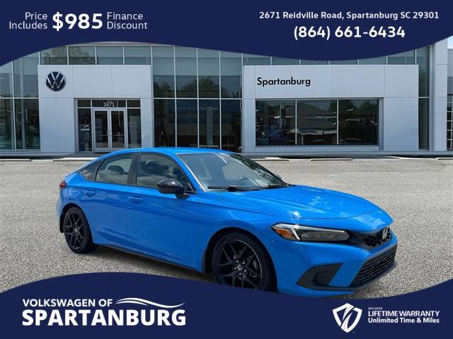 2023 Honda Civic Sport — Hatchback — 55,077 mi — Spartanburg, SC