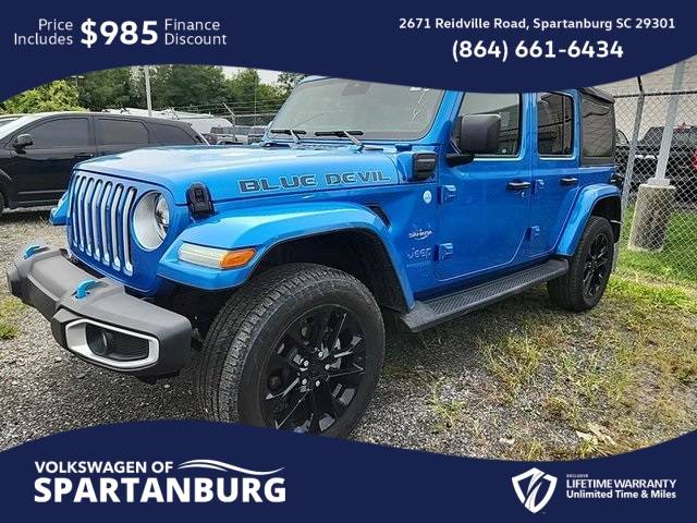 2022 Jeep Wrangler Sahara 4xe — SUV — 17,600 mi — Spartanburg, SC