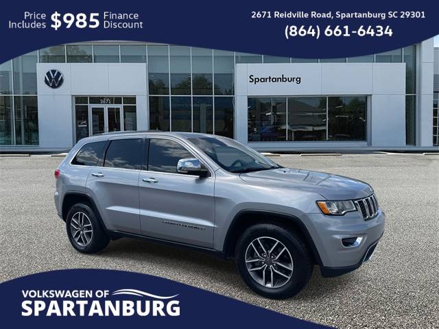 2019 Jeep Grand Cherokee Limited — SUV — 40,487 mi — Spartanburg, SC