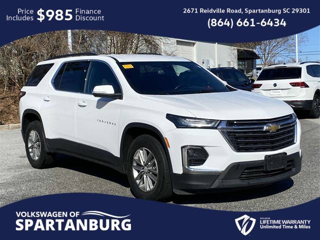 2023 Chevrolet Traverse LT Cloth — SUV — 71,667 mi — Spartanburg, SC