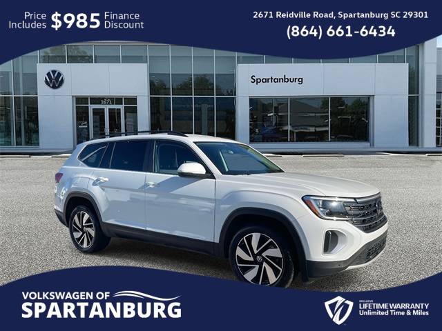 2024 Volkswagen Atlas SE with Technology — SUV — 39,728 mi — Spartanburg, SC