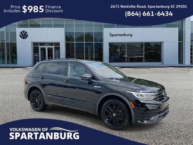 2022 Volkswagen Tiguan SE R-Line Black — SUV — 74,185 mi — Spartanburg, SC