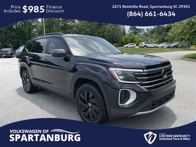 2024 Volkswagen Atlas SE with Technology — SUV — 9,022 mi — Spartanburg, SC